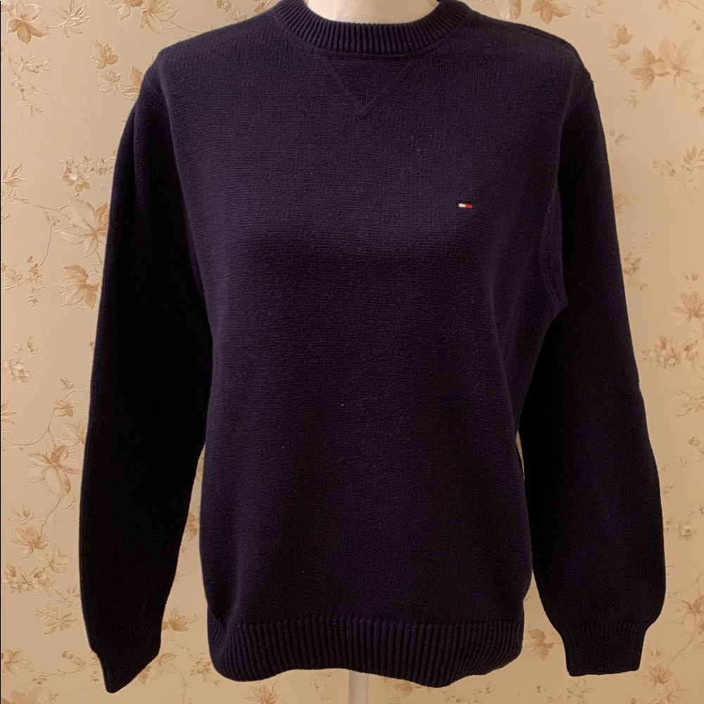 Tommy Hilfiger Navy Women’s Crew Neck Sweater Small